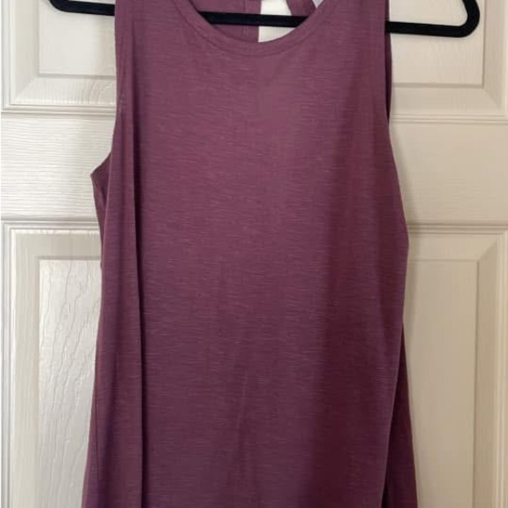 Sleeveless Mauve Top